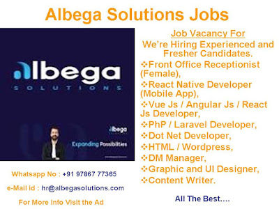 Albega Solutions Jobs