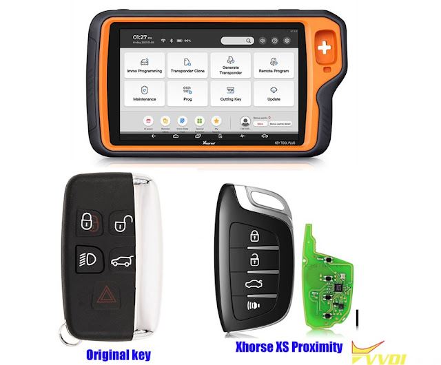 VVDI Key Tool Plus Program Discovery 3 2016 Smart Key via OBD 1