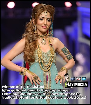 Fehmina Chaudhary show stopper for Nida chothani
