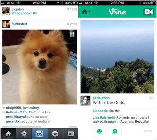 Differences Vine and Instagram Video