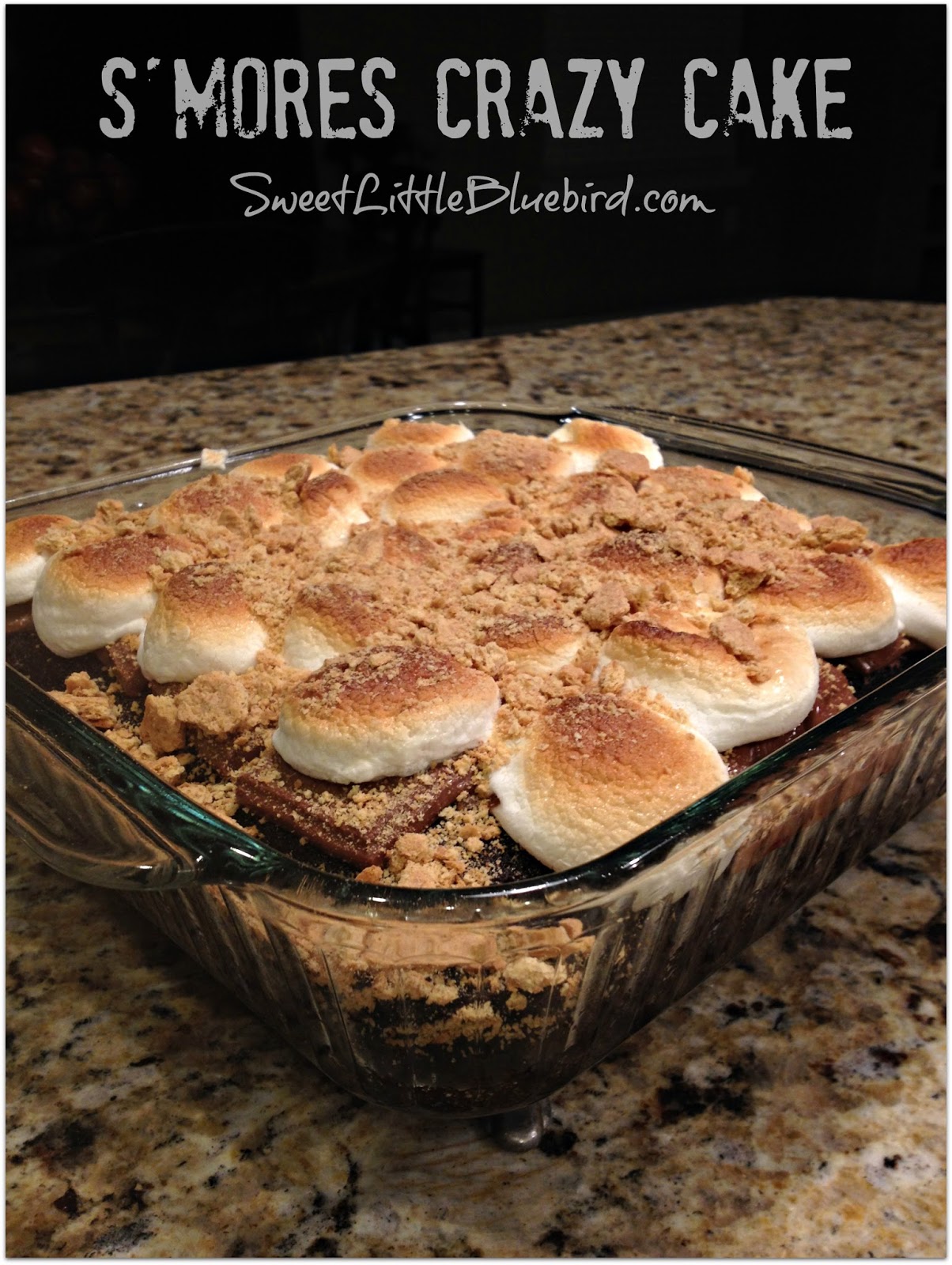 Smores Crazy Cake Sweet Little Bluebird - 