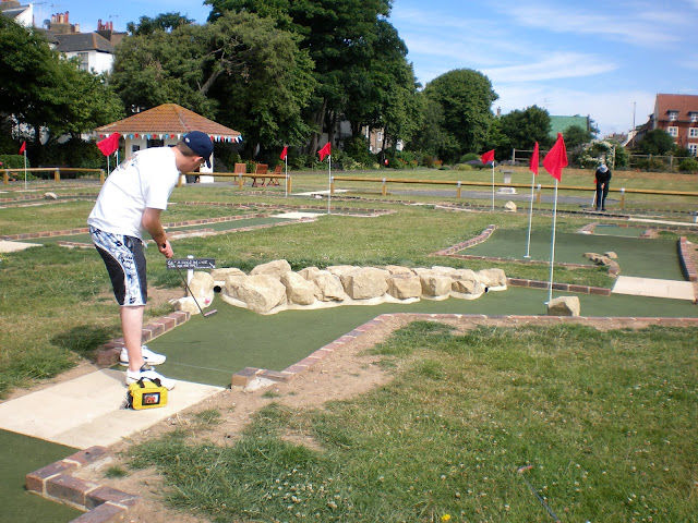 Splash Point Mini Golf in Worthing's Denton Gardens