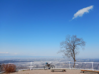 皇鈴山の展望台