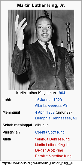 Martin Luther King, Jr; Pejuang Hak Sipil