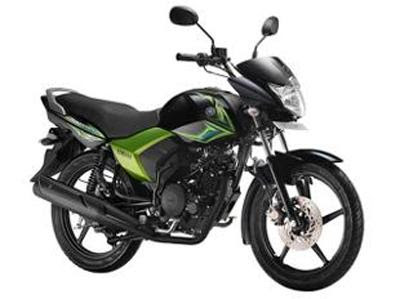 Yamaha Saluto 125 green/black side wallpapers