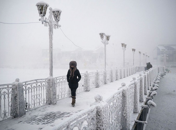 Oymyakon  a cidade mais fria do mundo nas fotos de Amos Chapple