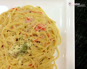 Creamy Crab Meat Pasta from Papa John's Pizza PH     