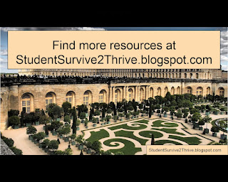 Find more resources at StudentSurvive2Thrive.blogspot.com