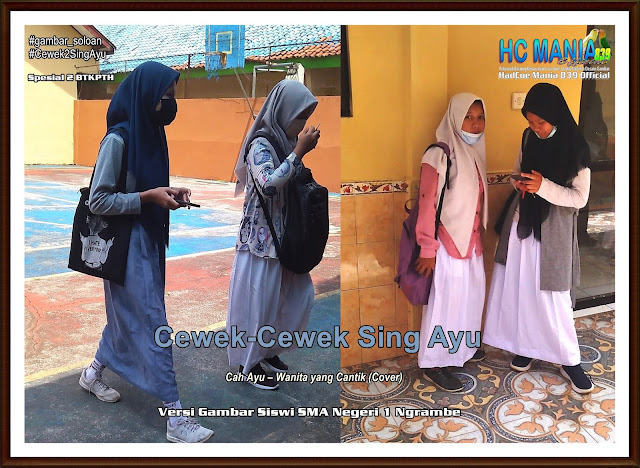 Gambar Soloan Terbaik di Indonesia - Gambar Siswa-Siswi SMA Negeri 1 Ngrambe Versi Cah Ayu Khas Spesial 2 BTKPTH - 15