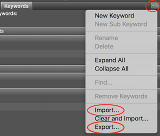 Bridge - Restoring a Lost Keyword XML File