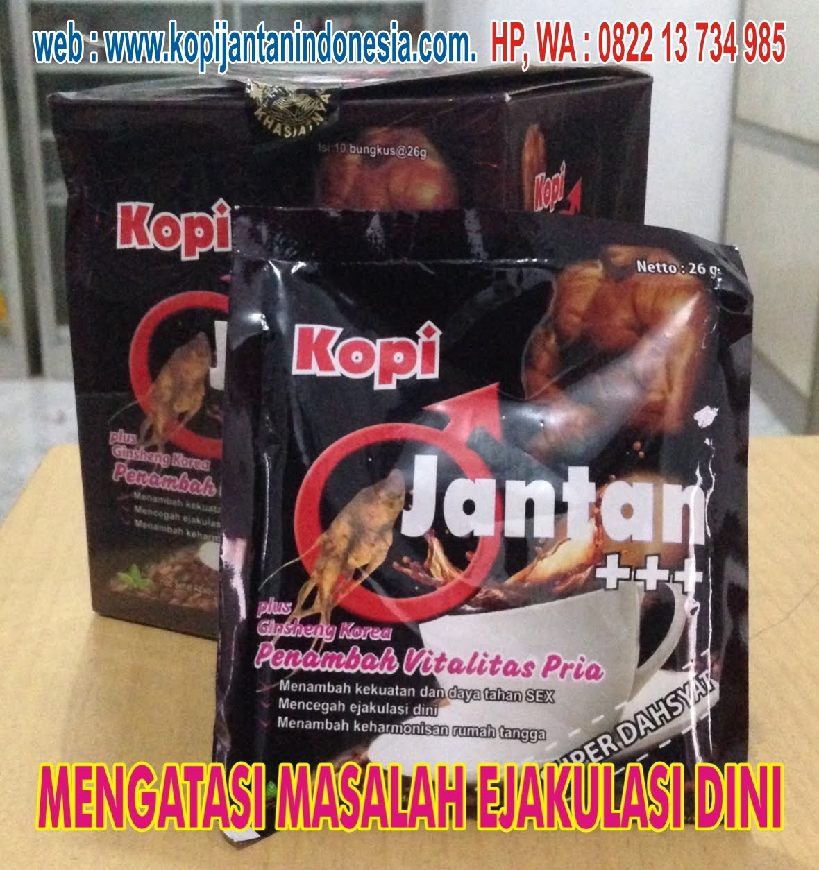 KOPI JANTAN  BIKIN PRIA  TAMBAH JANTAN ...