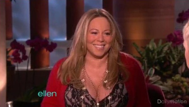 Mariah Carey was on the Ellen DeGeneres Show chatting about her pregnancy 