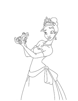 princess and the frog coloring pages free. Free Coloring Pages: The