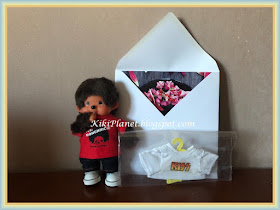 tee shirt vêtement kiki monchhichi, couture, handmade, fait main