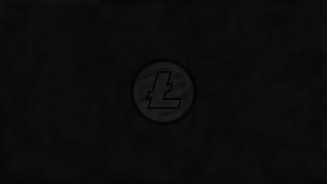 Dangerously Boot Custom Litecoin Wallpaper -  Smeared Paint with LTC Logo