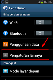 Menjadikan Android Jellybean Sebagai Hotspot Wifi