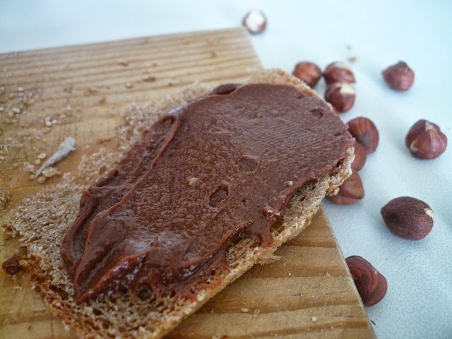 receta nutella casera sin azucar