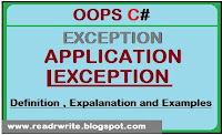 c# applicationexception, application exception overridden by rollback exception,applicationexception, exception application, exception in c#, exception