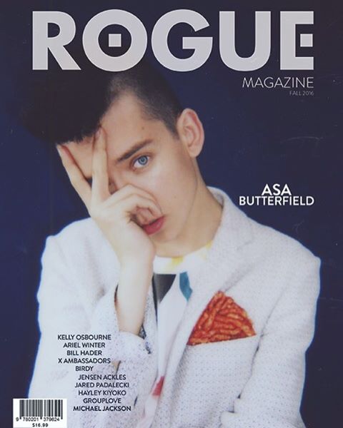 Asa Butterfield ROGUE Magazine