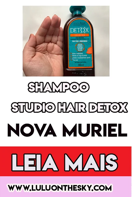 Shampoo Studio Hair DETOX - Nova Muriel