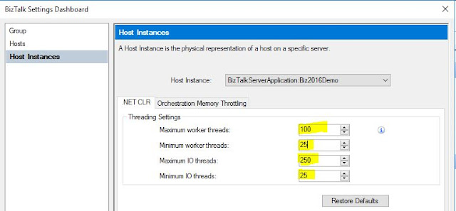 Net clr host settings