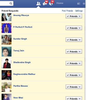 How To Accept All Friend Request On Facebook By Single Click