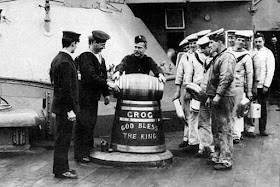 Ración de Grog para los marineros
