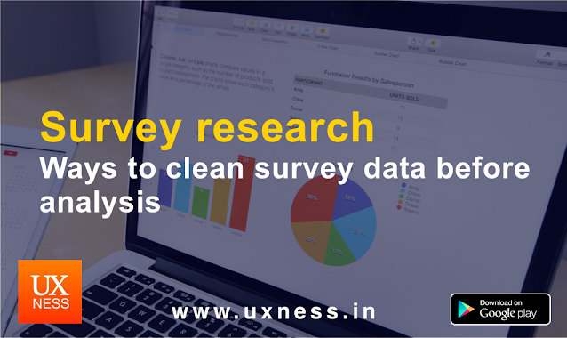 Survey research data cleaning