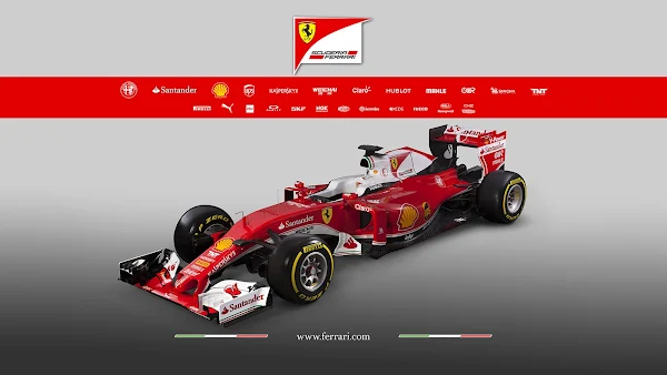 2016 Ferrari F1 Team SF16-H Wallpaper