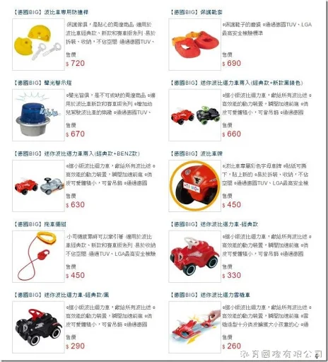  BIG 2016產品型錄