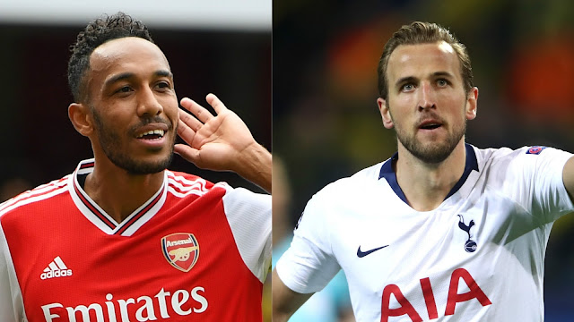 Aubameyang and Harry Kane are the players to watch for Arsenal and Tottenham during the North London derby