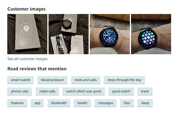 smart watch with calling and camera