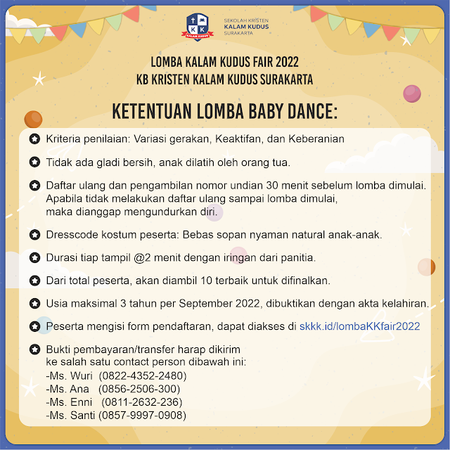 Lomba KK Fair 2022 Jenjang KB