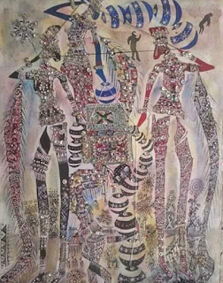 Tableau de l'artiste peintre Taous Benamara