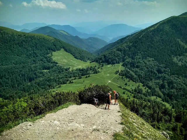 Mała Fatra, Wielki Rozsutec - wejście/zejście