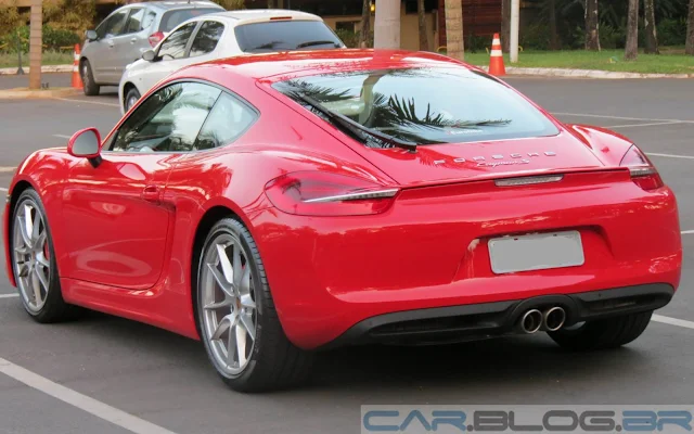 2014 Porsche Cayman S - red