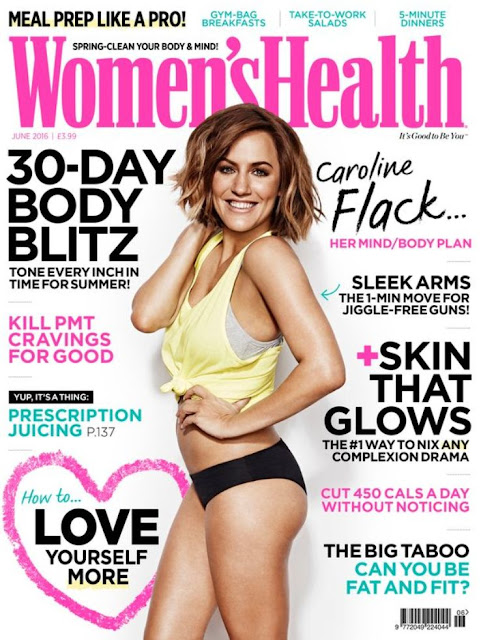 Caroline Flack, Women’s Health UK, Magazine Photoshoot, June 2016