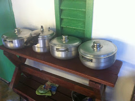 Lunch awaited our crew at the Mama Iguana Outpost