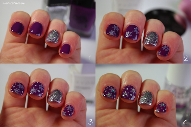 Snowflake Nail Art Tutorial