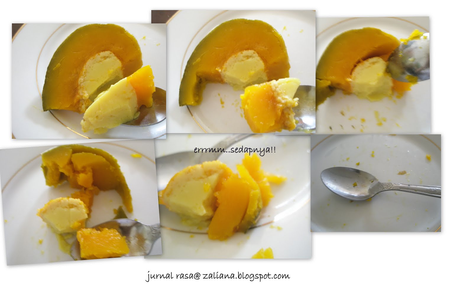 JURNAL RASA: Sangkaya Fakthong -Thai Custard Pumpkin