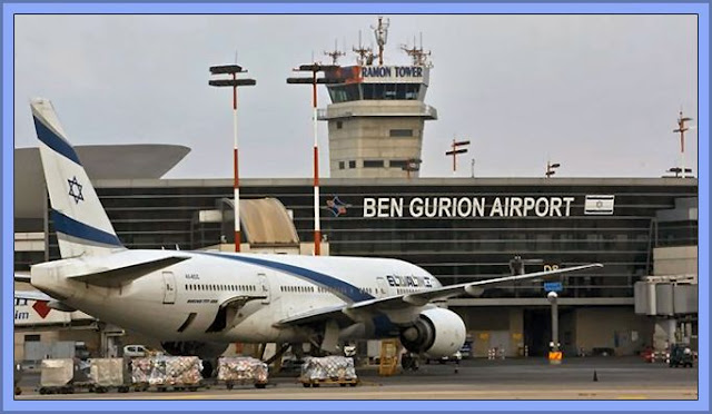 The Original Israeli Plane At Ben Gurion Airport