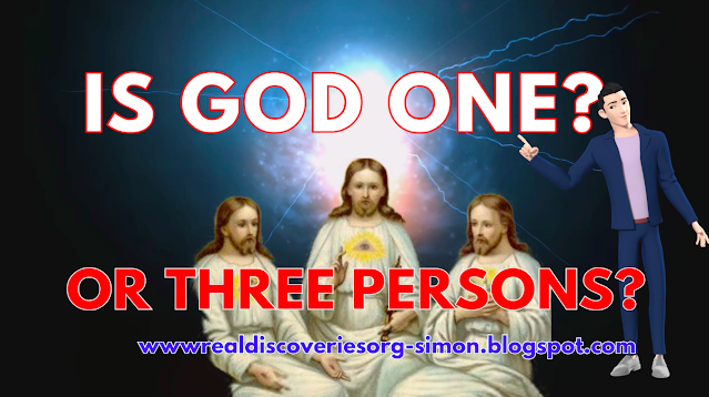 Is GOD ONE or THREE PERSONS?