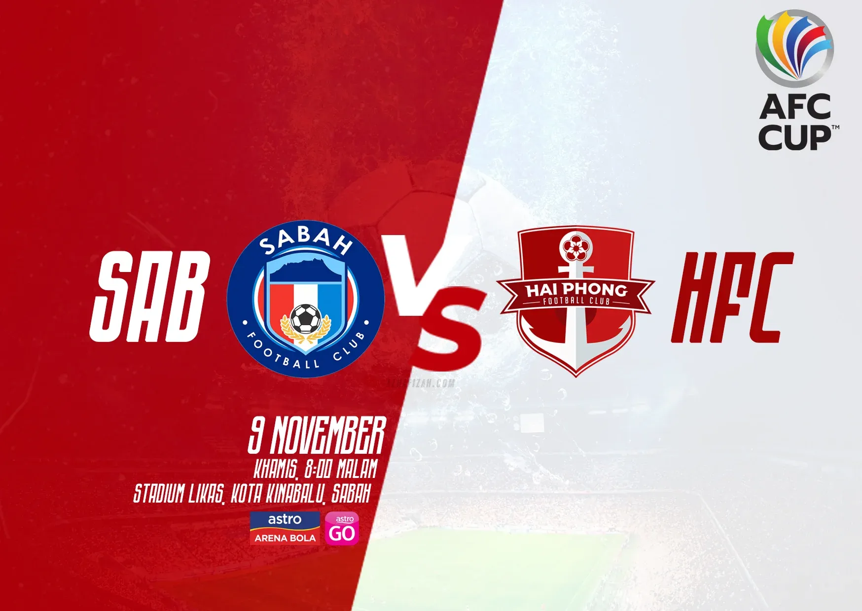 Sabah vs Hai Phong