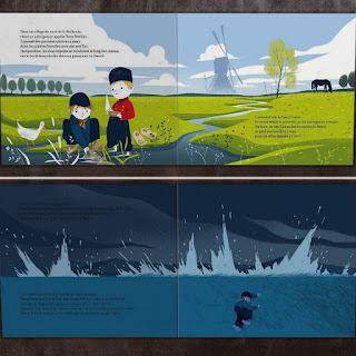 Hans Brinker, le petit garçon qui sauva son village, de Violaine Troffigué et Sébastien Pelon, Editions Père Castor (2021), une histoire pour enfant de courage