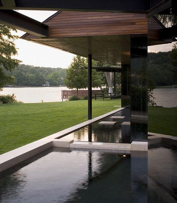 My Living Room Design: Luxury Lake Home Design at Lake Edge