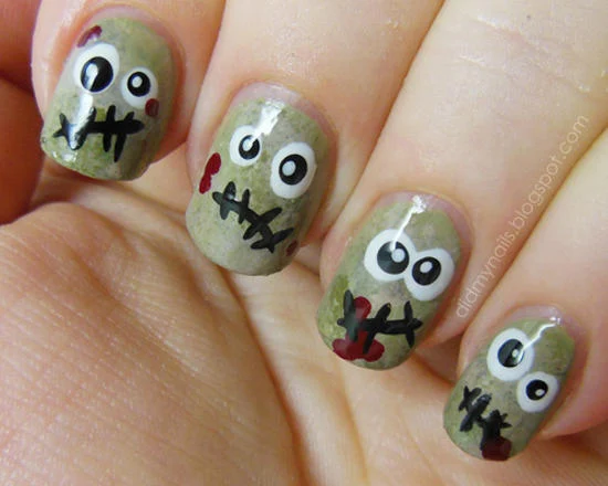 Best Nail Art Ideas For Halloween 2013