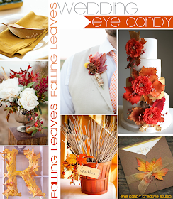 leaf place card, fall wedding, leaves bouquet, fall inspiration, leaves on cake