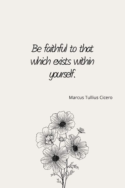 Motivational Quotes 6-5 "Be faithful to that which exists within yourself."  – André Gide