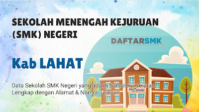 Daftar SMK Negeri di Kabupaten Lahat Sumatera Selatan
