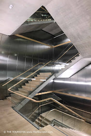 National Library of Riga – The Castle of Light. Staircase. Latvia The Touristin